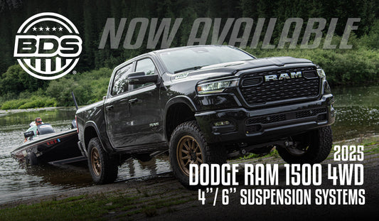 New Product: 2025 Ram 1500 4/6 Inch Lift Kits - BDS Suspension